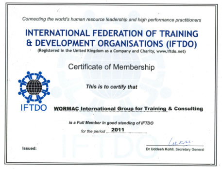 الاتحاد الدولي لمنظمات التدريب والتنمية IFTDO (جنيف ـ سويسرا)
